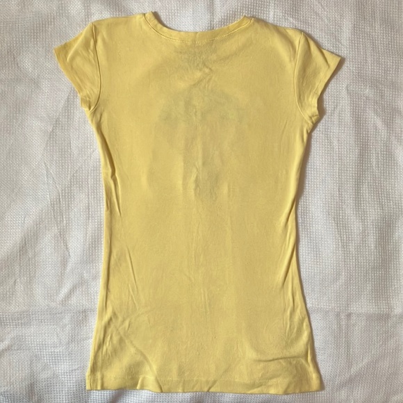 Yellow graphic ‘The Sky is the Limit’ long t-shirt - Picture 5 of 6